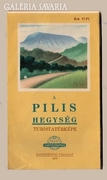 A PILIS turistatérképe 1974-es kiadás!