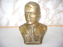 Adolf Hitler bronz szobor.