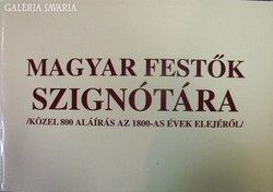 Magyar Festők Szignótára.(közel 800 aláirás)