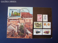 1983 emlékbélyegzett képeslap