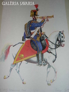 Somogyi Győző: Huszár  11. Székely  ezred 1848  ÁRESÉS