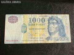 1000 Forint MILLENNIUM 2000  DA