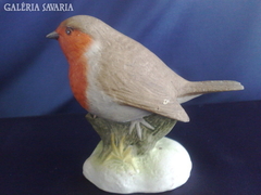 Bisquit,ritka,festett madár USA porcelán