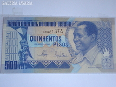 Bissau-Guinea 500 pesos
