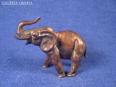 Elefánt  kis bronz szobor