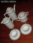 Marked antique coffee set for two