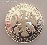 Ezüst 200  Ft. Magyar  Nemzeti  Múzeum 1977