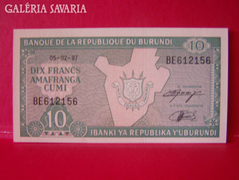 10 Frank - Burundi/1997/.