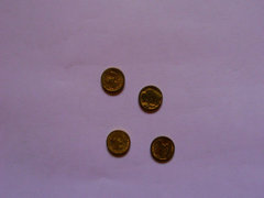 alacsony karátszámú mini arany érme (Liberty)