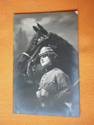 Katonai, ló és lovasa 1915