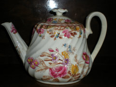közel 200 éves antik angol Copeland fajansz porcelán