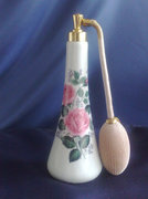 Royal Bavaria rózsás porcelán parfümszóró 17cm