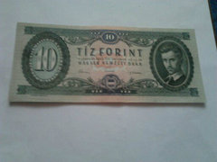 1962 10forint hajtatlan ropogos