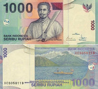 Indonézia 1000 Rupiah Unc