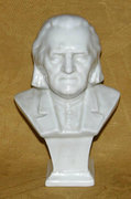 Liszt Ferenc Büszt Ritka Kispesti Porcelán