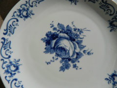 Álomszép Bohémia csehszlovák tányér -készet 17db-os
