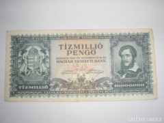10 millió pengő 1945 VF