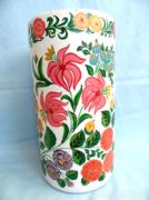 Antik Gránit Kalocsai Esernyő tartó váza 35cm