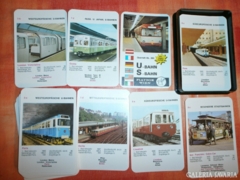 Régi kártyák: vonat,metró, földalatti
