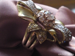 Gyönyörű 14 karátos különleges gyűrű eladó!