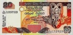 Sri Lanka 10 Rúpia 2005 Unc