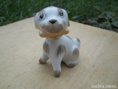 SÉRÜLT!!!  Aquincum forgó fejű kutya porcelán figura 
