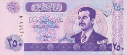 Irak 250 dinár 2002 Unc