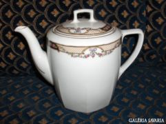 Régi porcelán teakiöntő