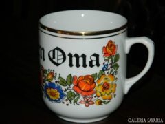 A dreamy Czechoslovak mug with a crown for mom