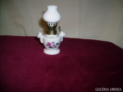 Cuk kis mini porcelán petróleum lámpácska