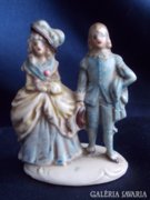 Ritka miniatűr Altwien Barokk pár