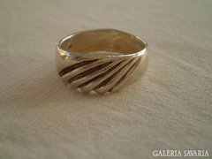 Régi vastag ezüst gyűrű