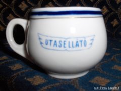 Régi "UTASELLÁTÓ"-s Zsolnay csésze - dupla pecséttel