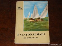 Balatonalmádi és környéke úti könyv 1958-as kiadás