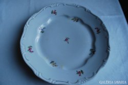Zsolnay  1 db virágos lapos tányér (b)