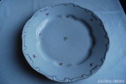 Zsolnay  1 db virágos lapos tányér (c)