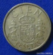 100 peseta, spanyol pénzérme 1988