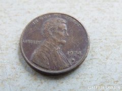 USA 1 CENT 1974 D LINCOLN