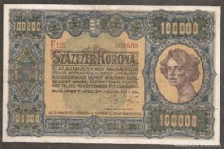 100000 Korona 1923   