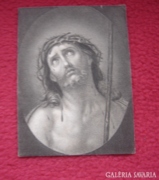 Antik Jézus kép,könyvjelző,szentkép