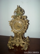 Antik nehéz bronz asztali óra