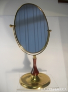 Régi asztali tükör, billenős állítható, 44cm