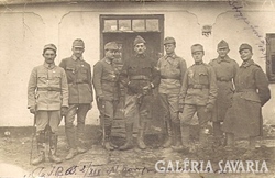 Katonák: 1916-ban készült - eredeti - fotón *