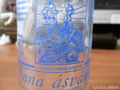 Szent Anna ásványvizes üveg 1960-as évekből