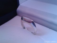 Art deco ezüst gyűrű gyöngyházzal