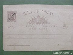 1893. PORTUGAL DÍJJEGYES LEV. LAP