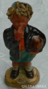 Szécs ceramic figure: boy with a ball