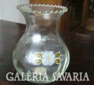Marked, hand-painted vase - lavaroto