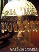 Art Deco eredeti kristalylampa.1920-1930-as evekbol.