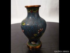 2207 G3 Antik tűzzománc kis méretű kínai váza